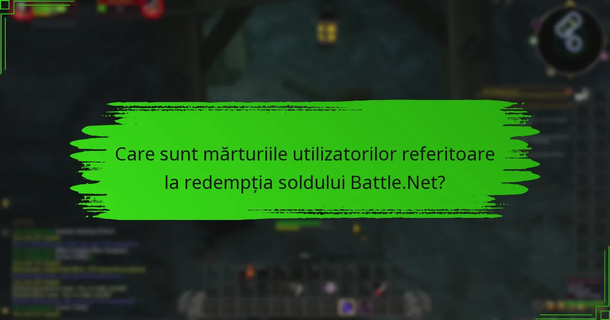 Unde este disponibilă în prezent redempția soldului Battle.Net?