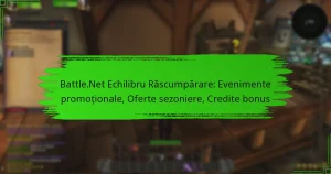 Battle.Net Echilibru Răscumpărare: Evenimente promoționale, Oferte sezoniere, Credite bonus