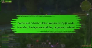 Battle.Net Echilibru Răscumpărare: Opțiuni de transfer, Partajarea soldului, Legarea contului