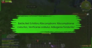 Battle.Net Echilibru Răscumpărare: Răscumpărarea codurilor, Verificarea soldului, Adăugarea fondurilor