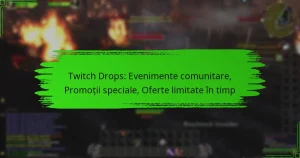 Twitch Drops: Evenimente comunitare, Promoții speciale, Oferte limitate în timp