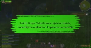Twitch Drops: Valorificarea rețelelor sociale, Împărtășirea realizărilor, Implicarea comunității